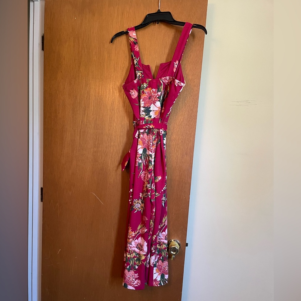 FLORAL ROMPER - Picture 3 of 4